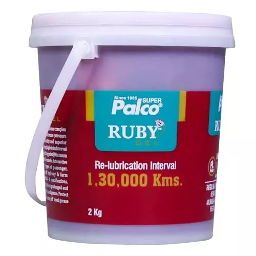 Palco Ruby Gel Grease NLGI -3 DP 260 API 2 Kg Transparent Red