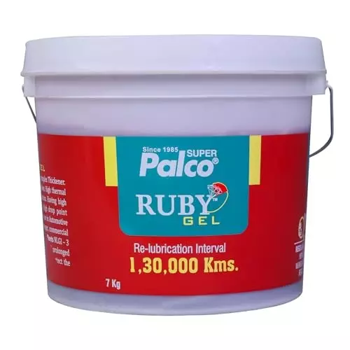 Palco Ruby Gel Grease NLGI -3 DP 260 API 7 Kg Transparent Red