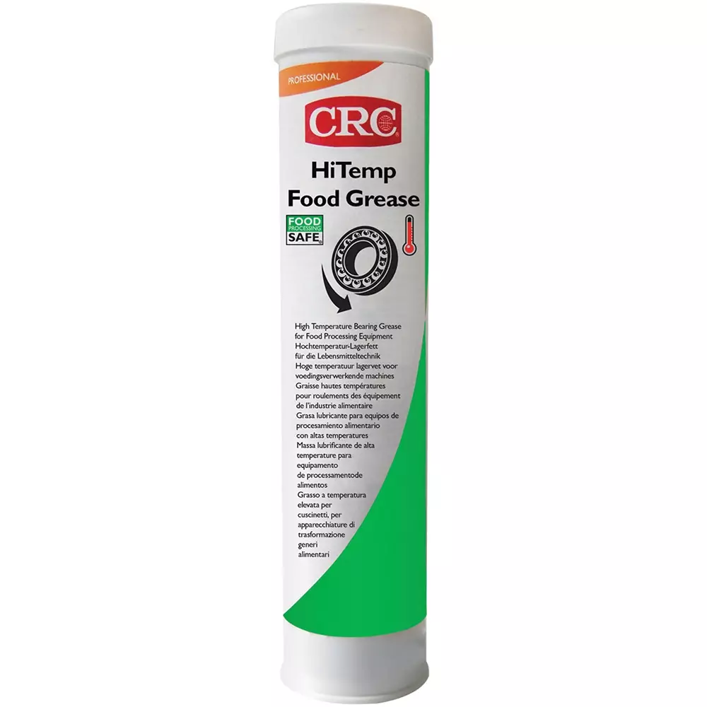 CRC High Temperature Lubricant Grease 400 g FPS HT FOOD GREASE, 400g,Food Safe, 32889