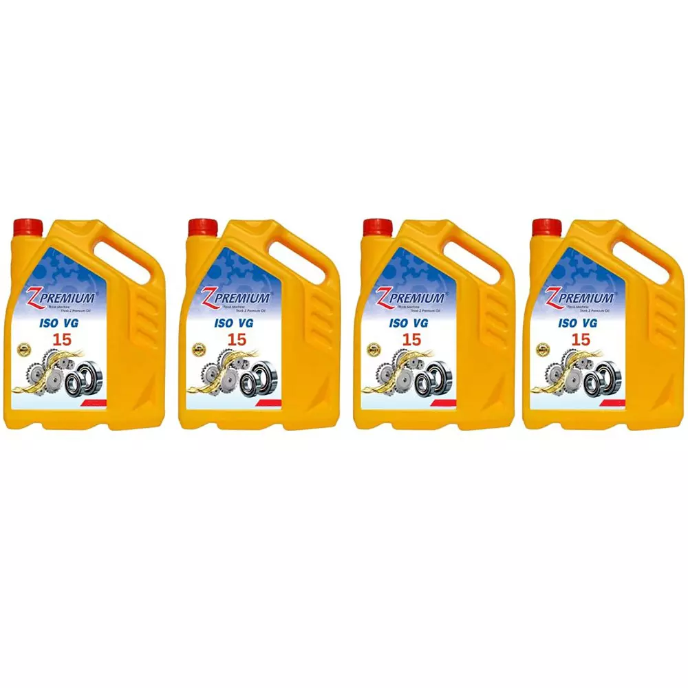 Z Premium ISO VG 15 5 L Industrial Lubricantion for Pumps & Industrial Machinery, 1108B1Z4AL3 (Pack of 4)