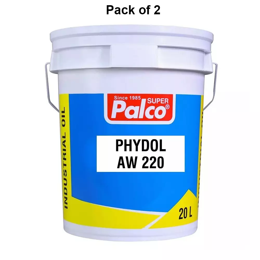 palco-20-l-phydol-aw--220-hydraulic-oil-aw-type-bucket-230c-min-flash-point-and-90-min-viscosity-index-21301390-pack-of-2