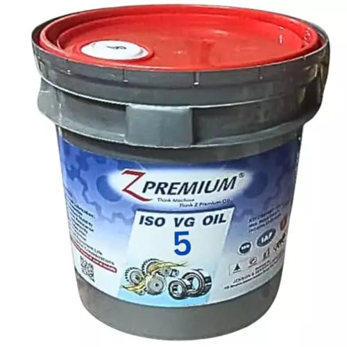 Z Premium ISO VG 5 20 L Industrial Lubricantion for Pumps & Industrial Machinery, 1118BUBULWA