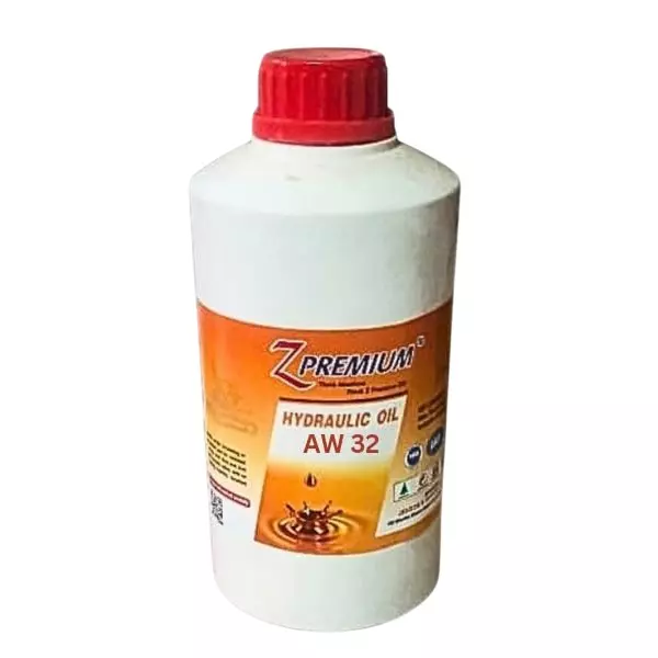 Z Premium AW 32 Hydraulic Oil 1 L Superior Anti-Wear Lubricant for Machinery and Compressors