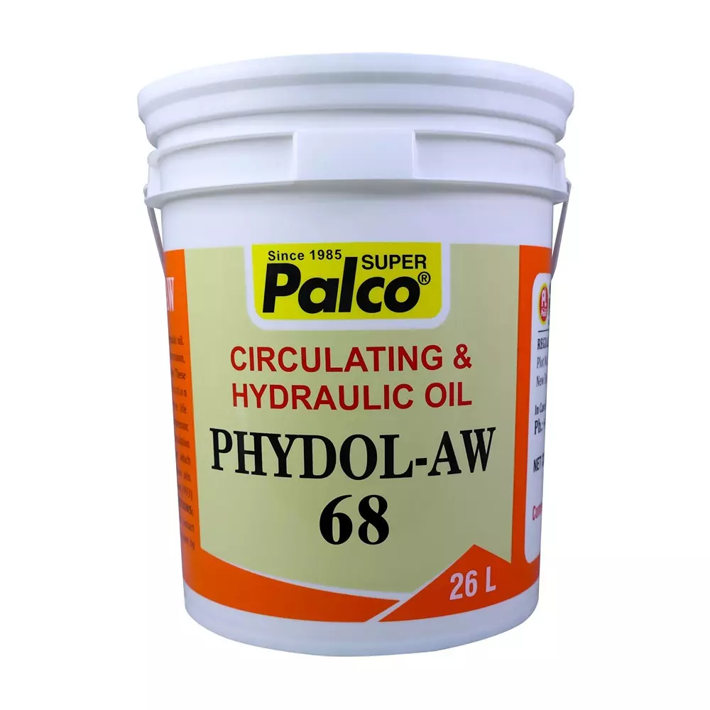 Palco PHYDOL AW - 68 Hydraulic Oils 26 L High Quality Base Stocks, 21271330