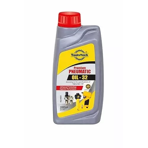 GENERIC 1 L Premium Pneumatic Oil-32 for Lubricating Vehicle Engines, Pneumatic Tools & More, ‎N1002p (Pack of 5)