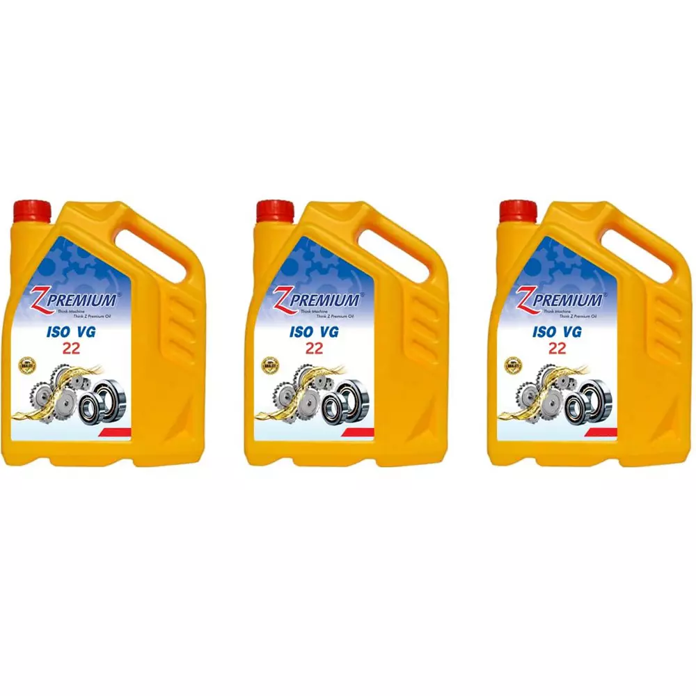 Z Premium ISO VG 22 5 L Industrial Lubricantion for Pumps & Industrial Machinery, 1118BUERPZD (Pack of 3)