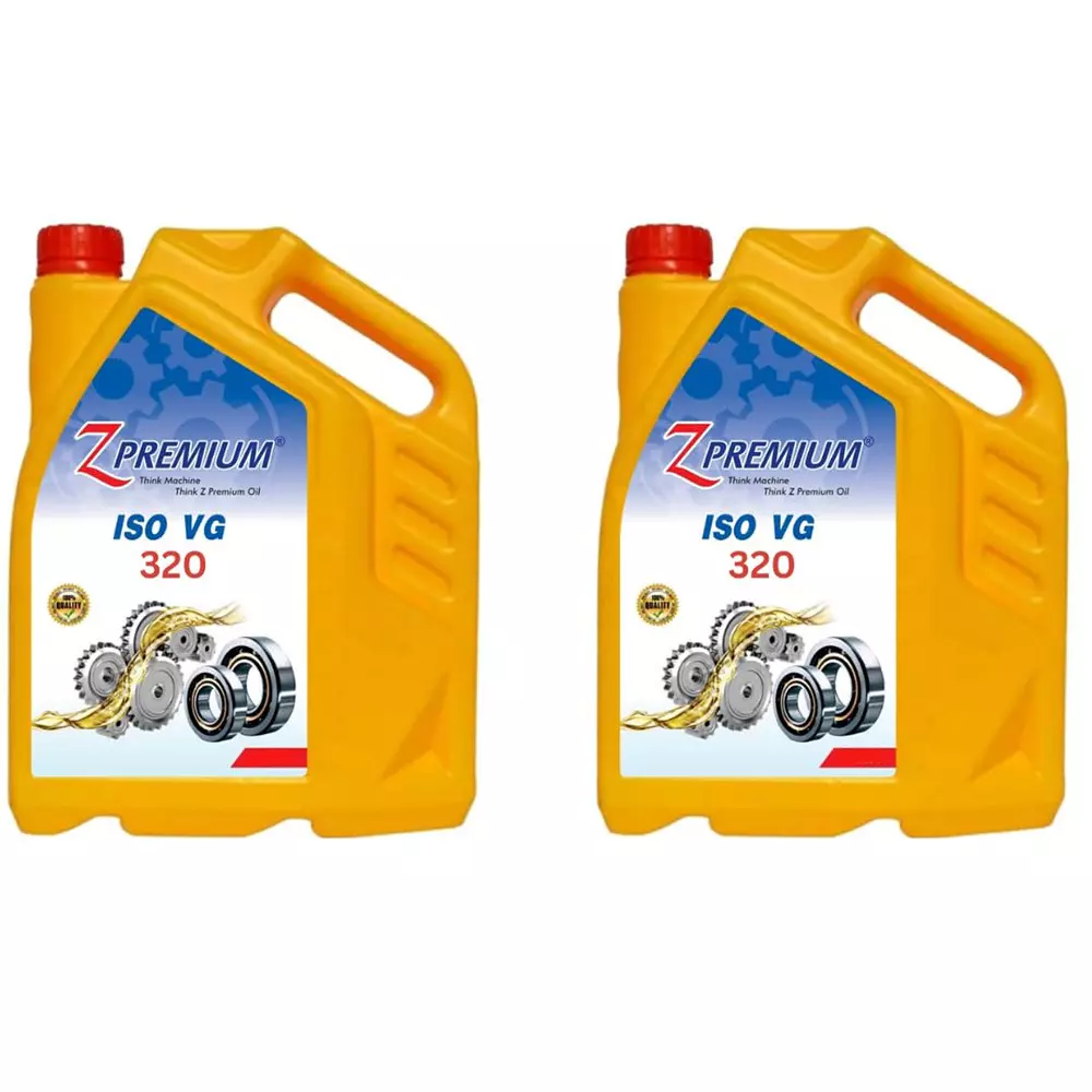 Z Premium ISO VG 320 5 L Industrial Lubricantion for Pumps & Industrial Machinery, 1118BUR4OXM (Pack of 2)