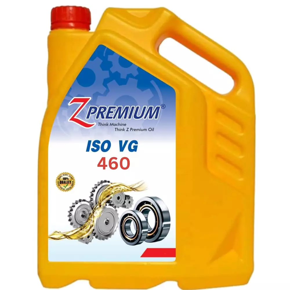 Z Premium ISO VG 460 5 L Industrial Lubricantion for Pumps & Industrial Machinery, 1118BUFLG11