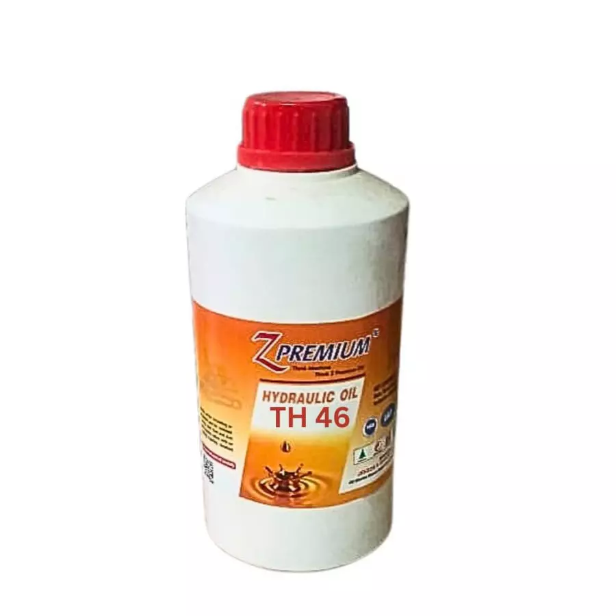 Z Premium TH 46 1 L Hydraulic Oil for Industrial Machinery & Compressors, 1112BCV2Y6N (Pack of 3)