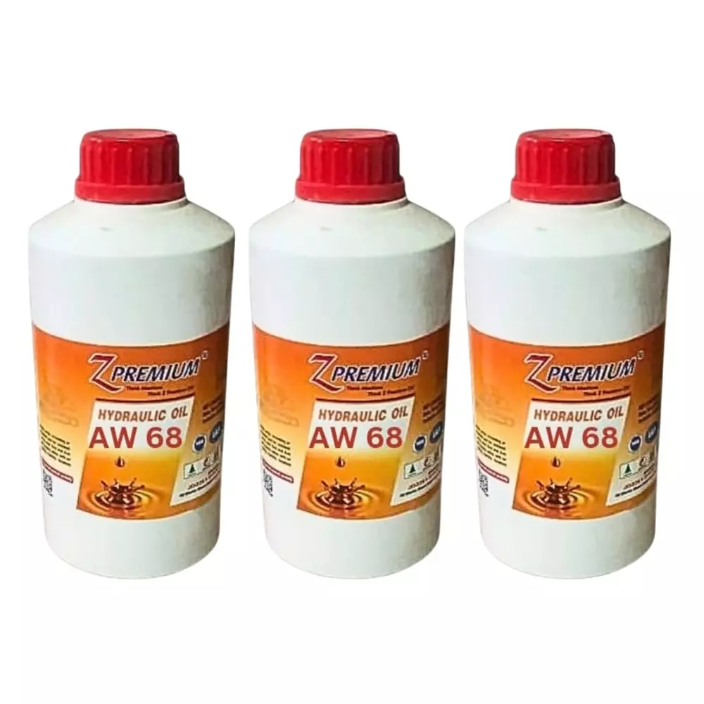Z Premium AW68 Hydraulic Oil 1 L for Industrial Machinery & Compressors