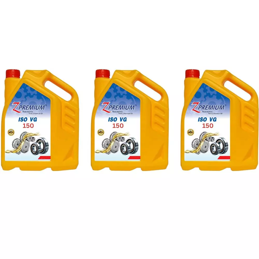 Z Premium ISO VG 150 5 L Industrial Lubricantion for Pumps & Industrial Machinery, 1118BUKA695 (Pack of 3)