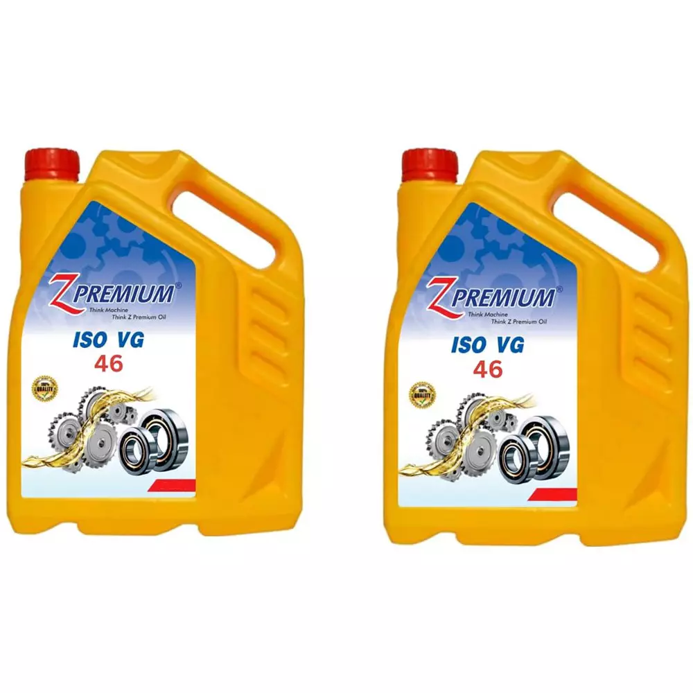 Z Premium ISO VG 46 5 L Industrial Lubricantion for Pumps & Industrial Machinery, 1118BUJKBKD (Pack of 2)