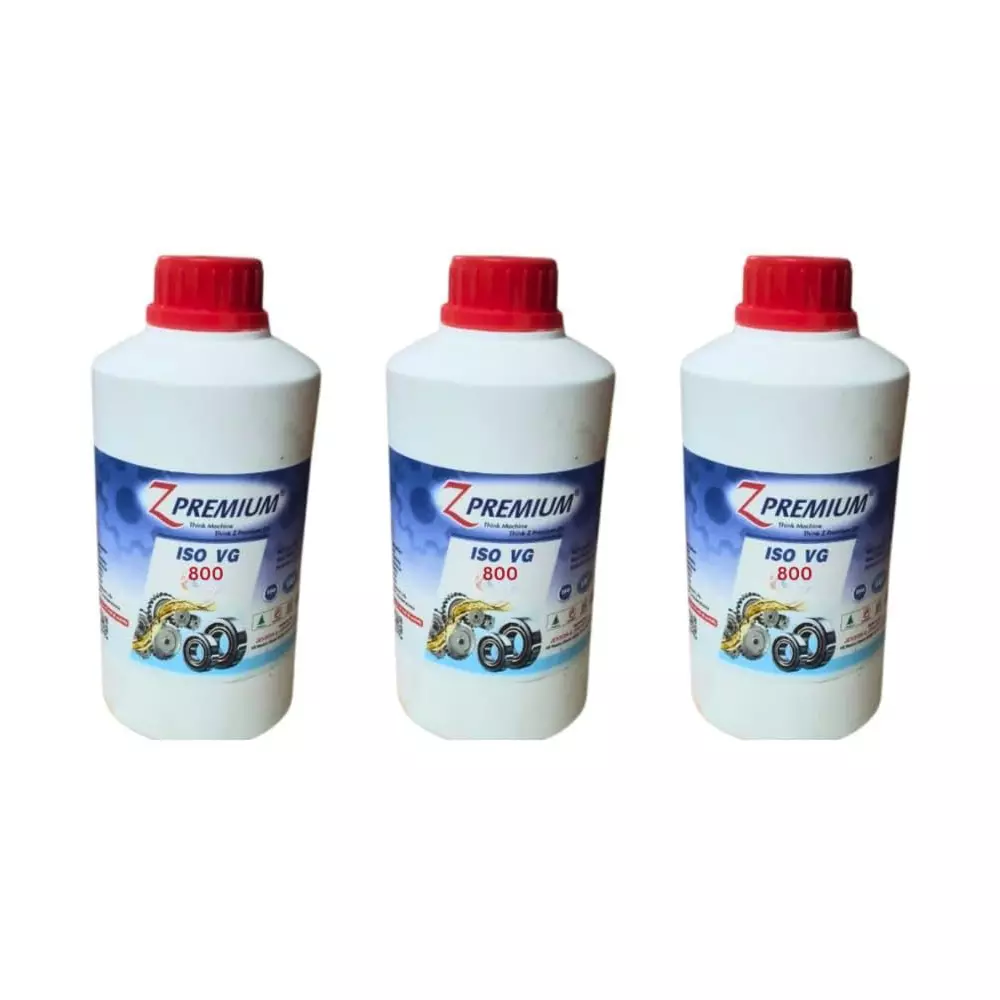 Z Premium ISO VG 800 1 L Industrial Lubricantion for Pumps & Industrial Machinery, 1119BXOKAMN (Pack of 3)