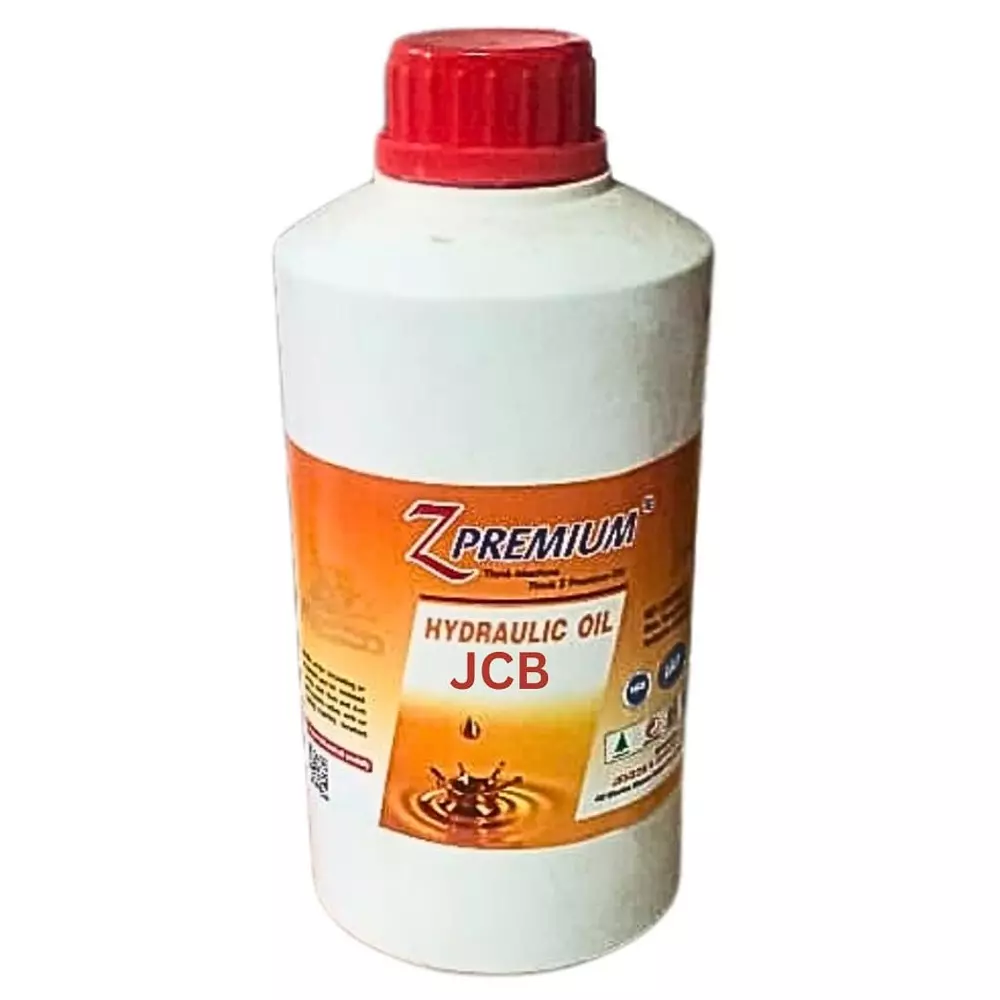 Z Premium JCB 1 L Hydraulic Oil for Industrial Machinery & Compressors, 1114BITP64M