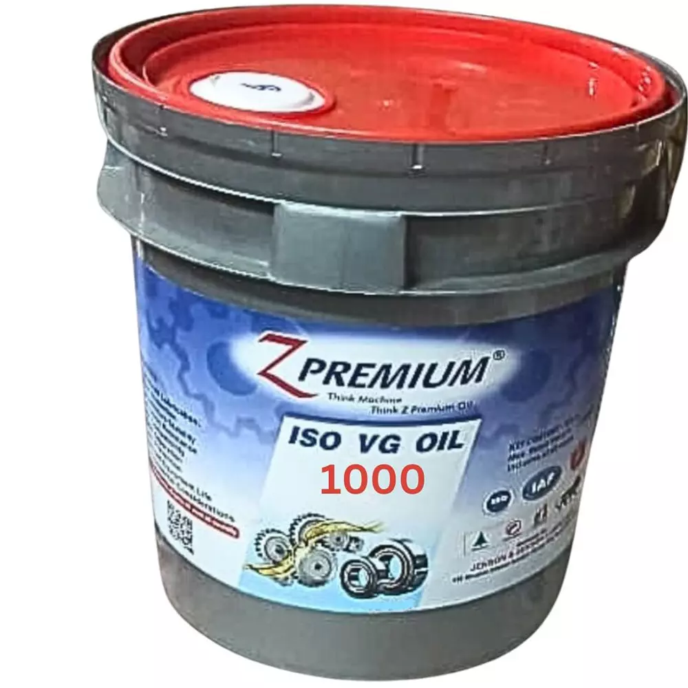 Z Premium ISO VG 1000 20 L Industrial Lubricantion for Pumps & Industrial Machinery, 1118BUNXCO3