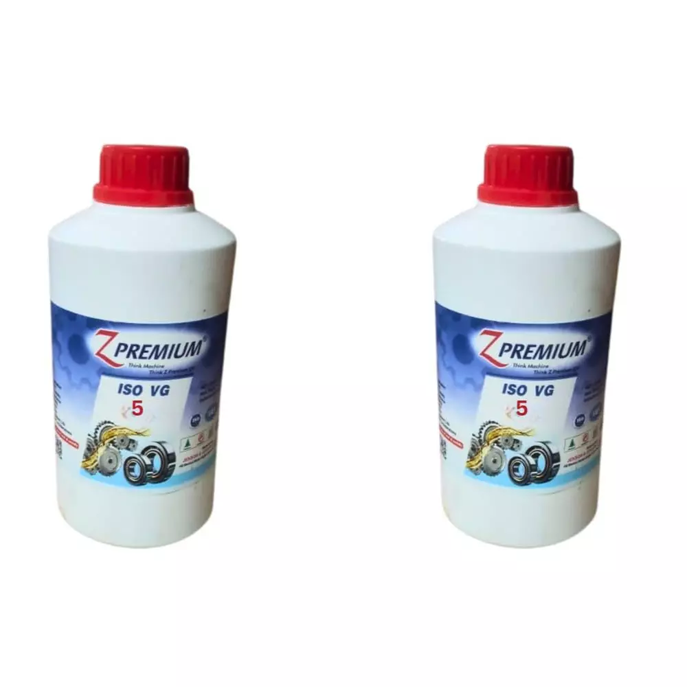 Z Premium ISO VG 5 1 L Industrial Lubricantion for Pumps & Industrial Machinery, 1120B022DKD (Pack of 2)