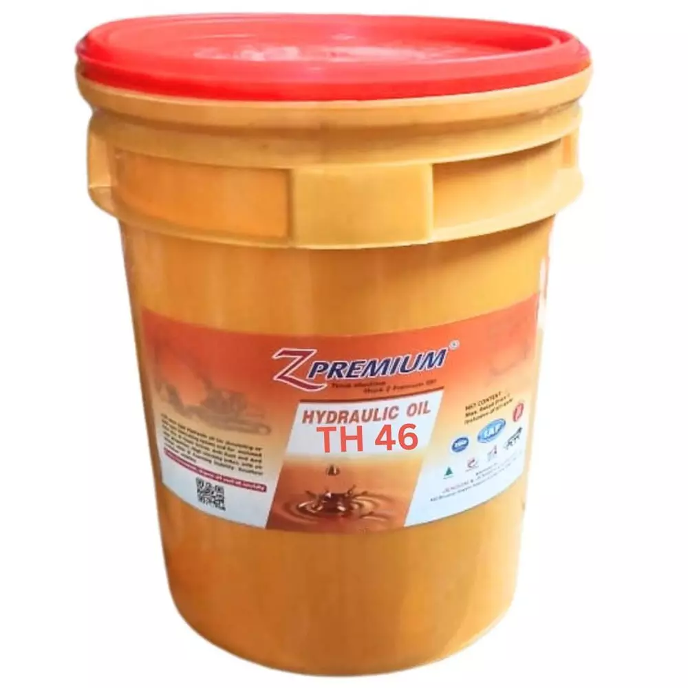Z Premium TH 46 20 L Hydraulic Oil for Industrial Machinery & Compressors, 1112BD0NUTW