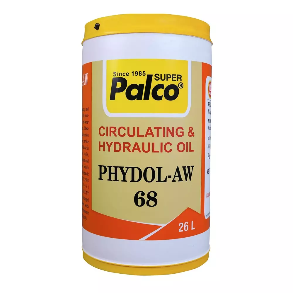 Palco PHYDOL AW-68 (W/W) Hydraulic Oils 26 L High Quality Base Stocks, 23731047
