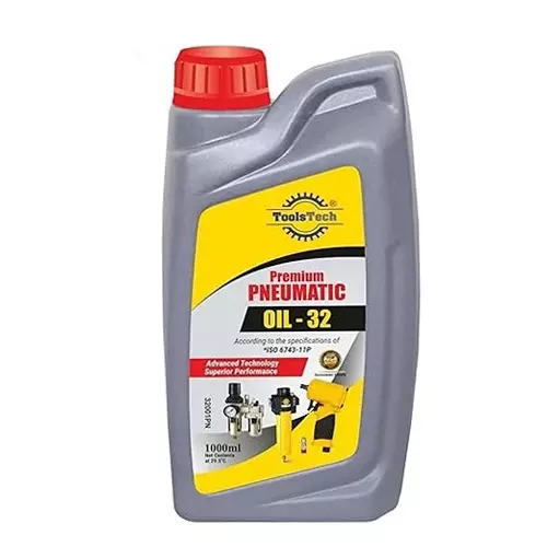 GENERIC 1 L Premium Pneumatic Oil-32 for Lubricating Vehicle Engines, Pneumatic Tools & More (Pack of 2)