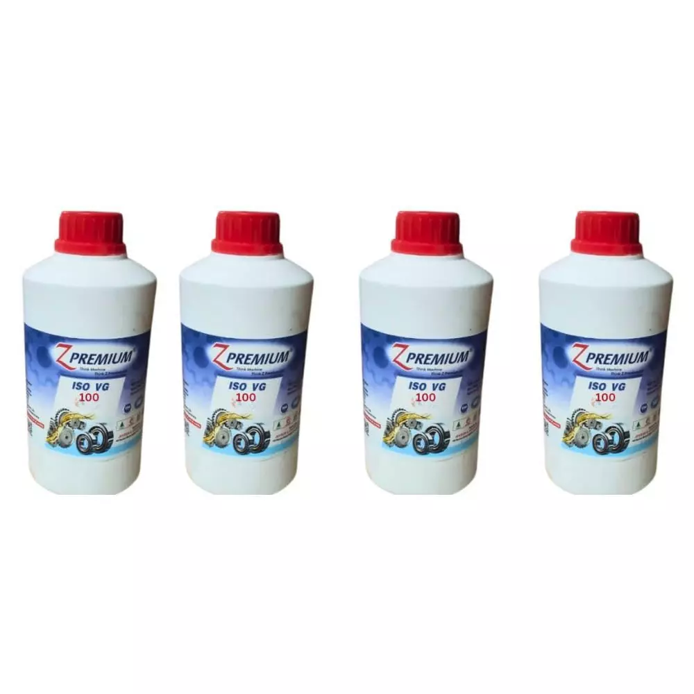 Z Premium ISO VG 100 1 L Industrial Lubricantion for Pumps & Industrial Machinery, 1119BXNCW4M (Pack of 4)