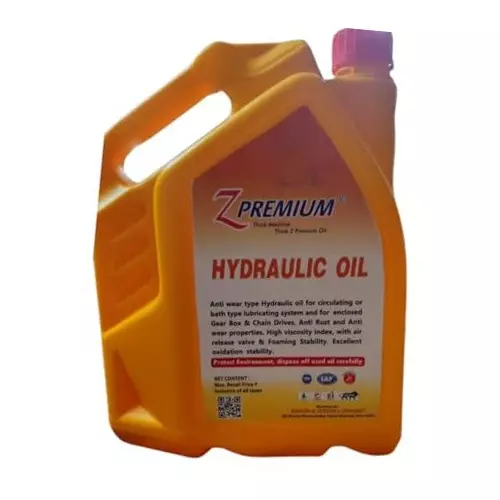 Z Premium HLP 46 5 L Hydraulic Oil for Industrial Machinery & Compressors, 0814ZTO4LI6 (Pack of 3)