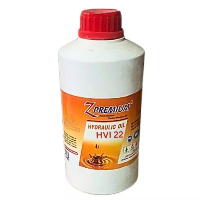 Z Premium Hvi 22 Hydraulic Oil 1 L for Industrial Machinery & Compressors