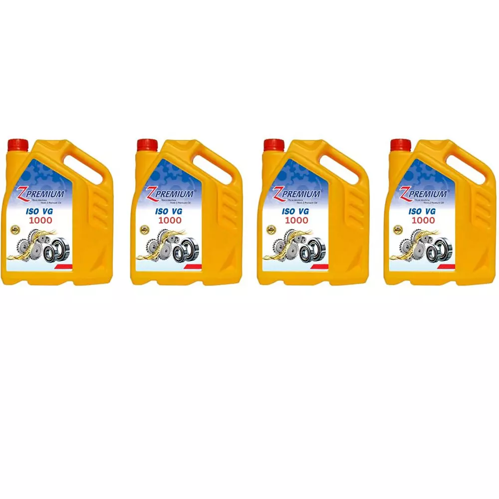 Z Premium ISO VG 1000 5 L Industrial Lubricantion for Pumps & Industrial Machinery, 1119BXHLYC7 (Pack of 4)