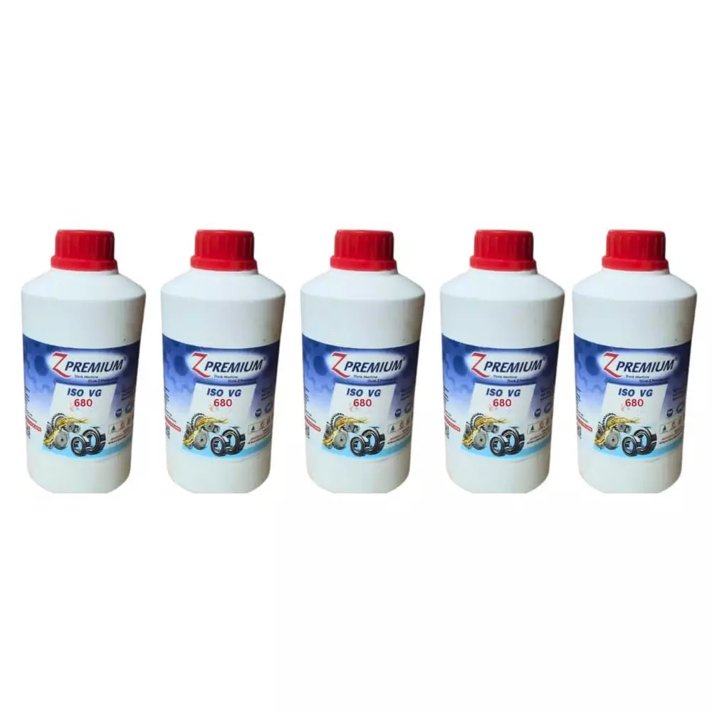 Z Premium ISO VG 680 1 L Industrial Lubricantion for Pumps & Industrial Machinery, 1119BXQMECR (Pack of 5)