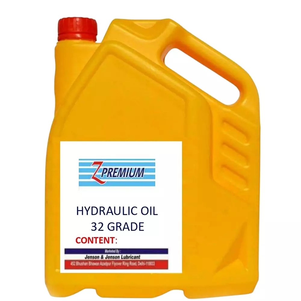 Z Premium 32 Grade 5 L Hydraulic Oil for Industrial Machinery & Compressors, 0809ZGWQERZ (Pack of 4)
