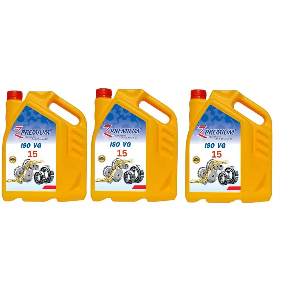 Z Premium ISO VG 15 5 L Industrial Lubricantion for Pumps & Industrial Machinery, 1108B2A347O (Pack of 3)
