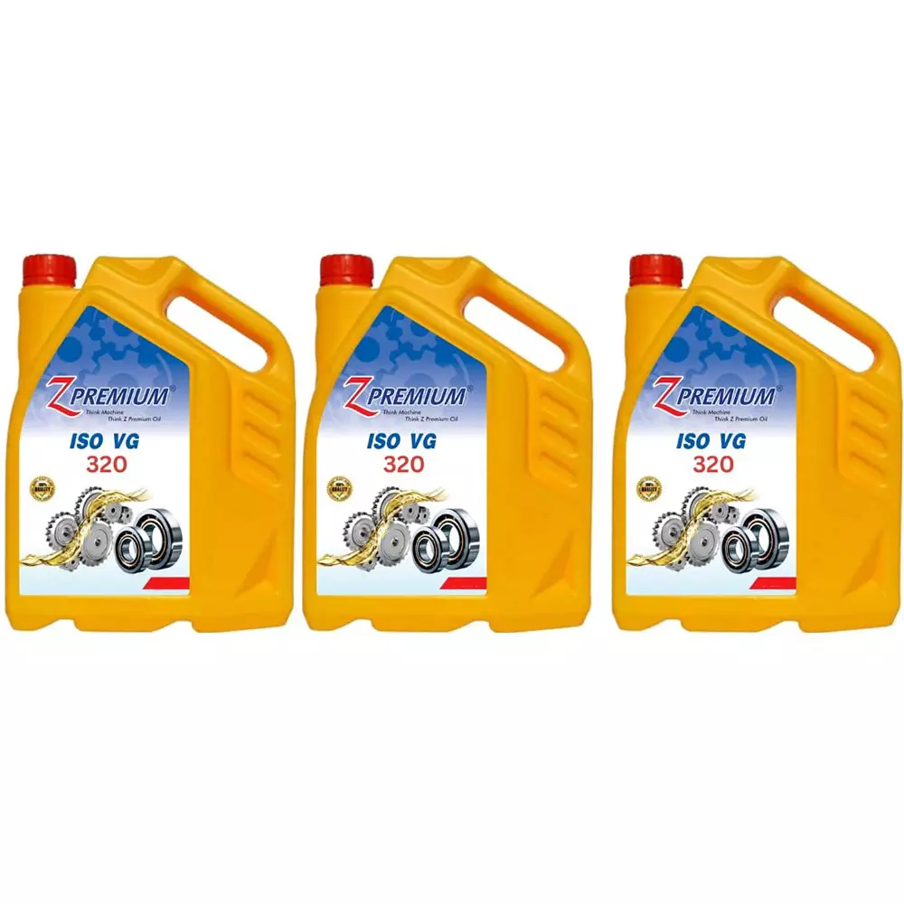Z Premium ISO VG 320 5 L Industrial Lubricantion for Pumps & Industrial Machinery, 1118BULZ7PB (Pack of 3)