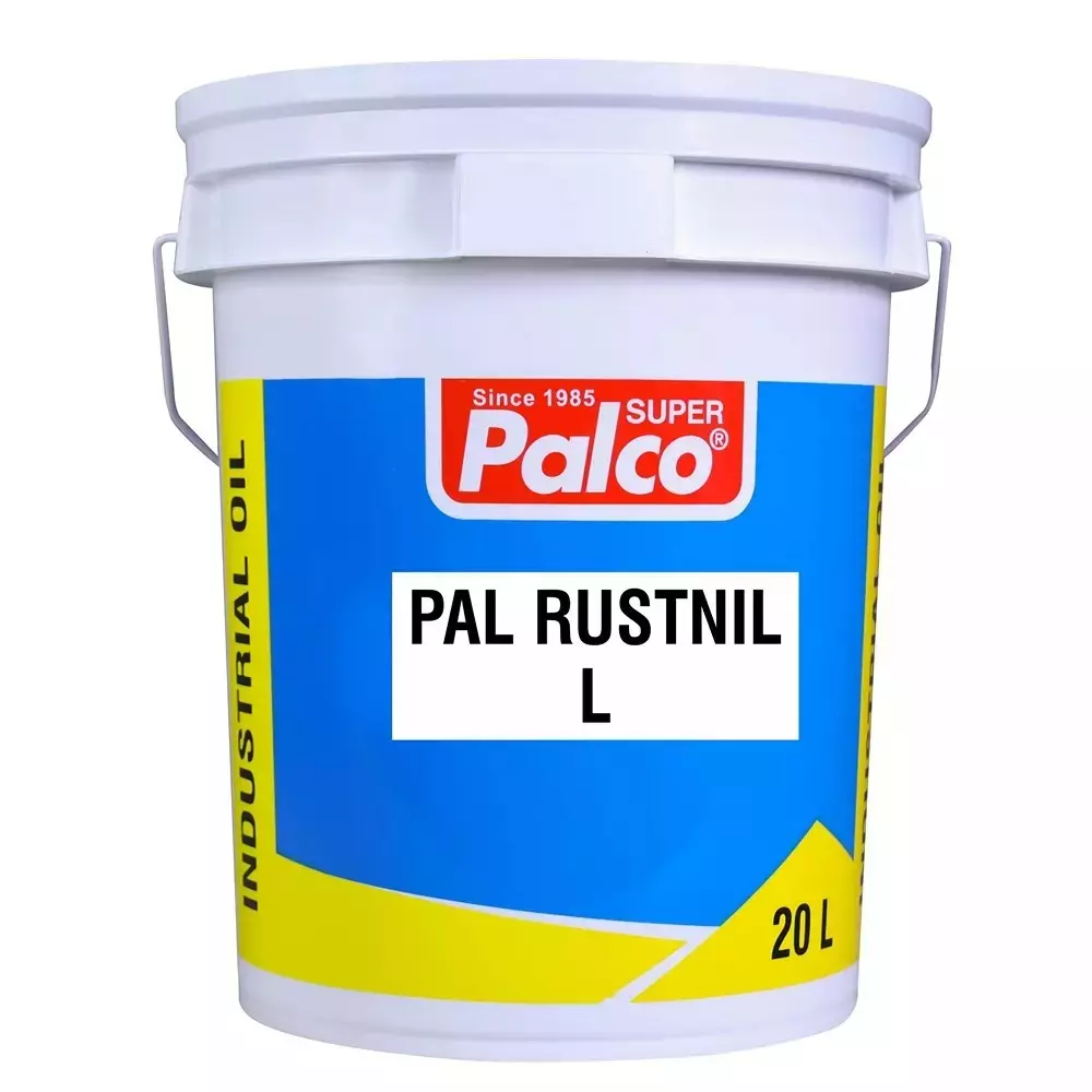 Palco 20 L PAL Rustnil L Corrosion & Rust Preventive Oil Bucket, Amber Clear Fluid 150°C, Min. Flash Point, 21541390 (Pack of 2)