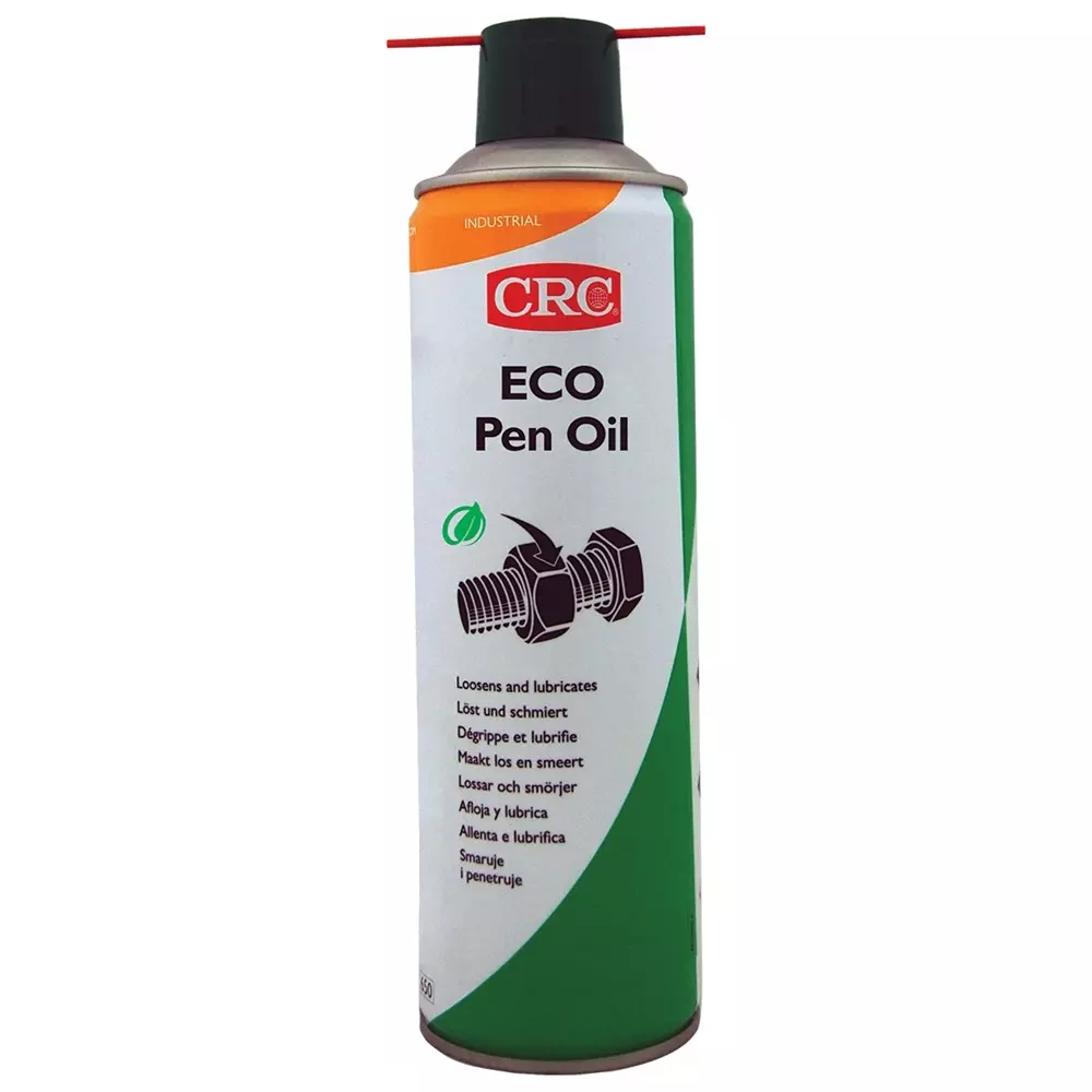 CRC 500 ml ECO Pen Oil, ECO Pen Oil Oil and Penetrant for Corroded Fasteners, Equipment Disassembly, Locks Hinges, 31909