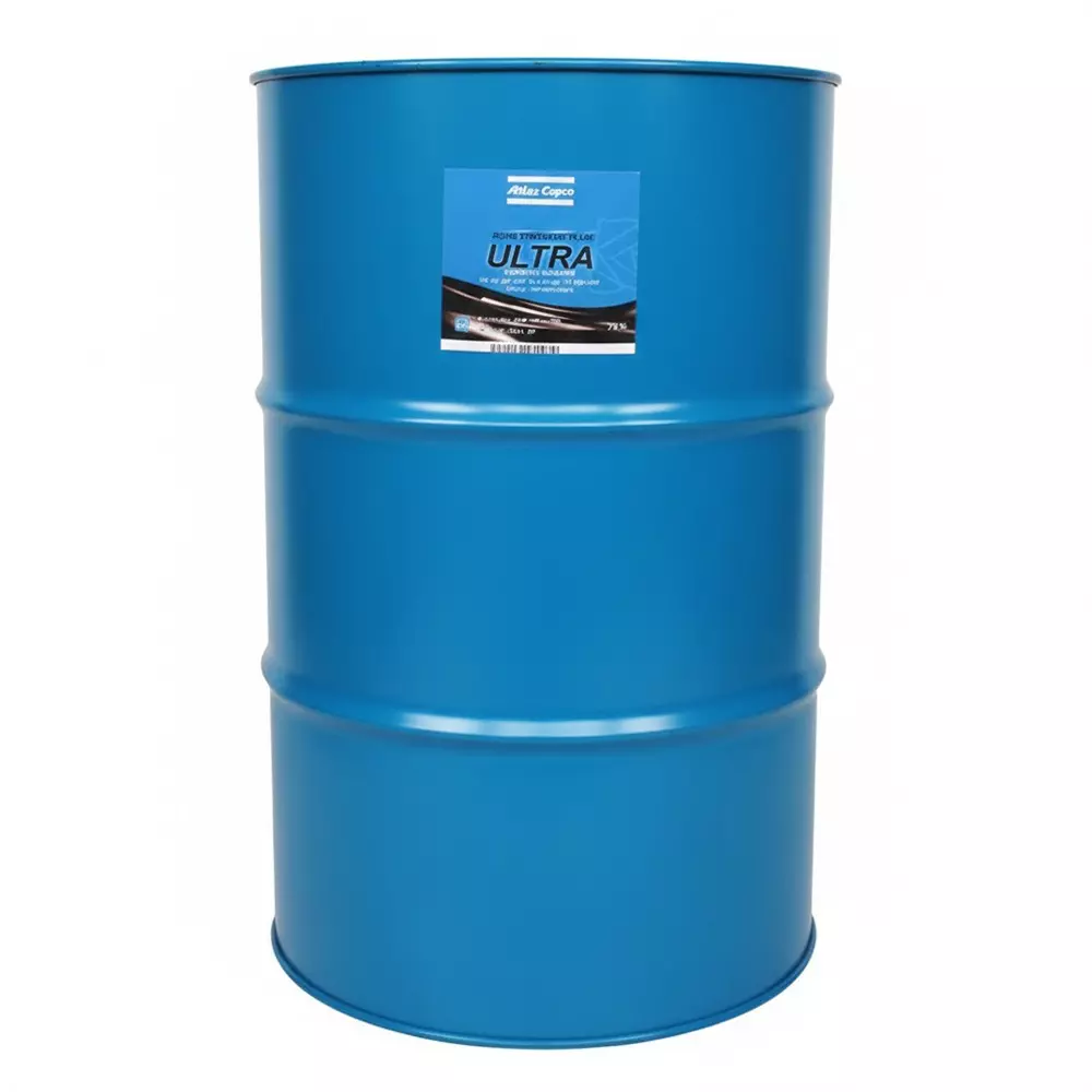 Atlas Copco Roto Synthetic Ultra Fluid 209 L Barrel, 1630204129