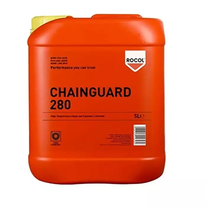 Rocol Chainguard 280 Ester Blend Lubricant 5 L Can, 22235