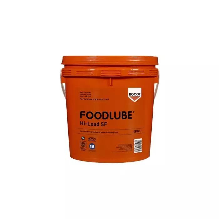 Rocol Foodlube Hi-Load SF PFAS Free Lubricant 4 Kg PailFood Safe, 15966