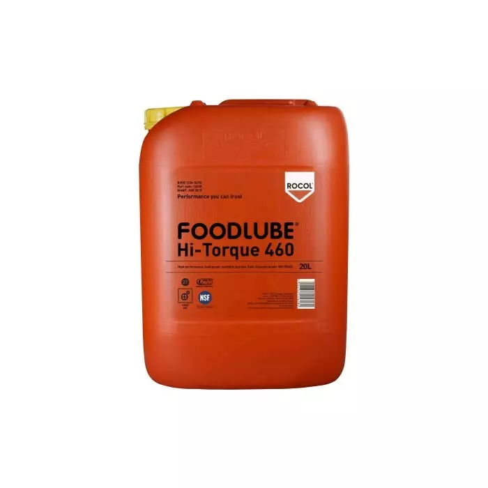 Rocol Foodlube Hi-Torque 460 PFAS Free Lubricant 20 L Can Food Safe, 15775