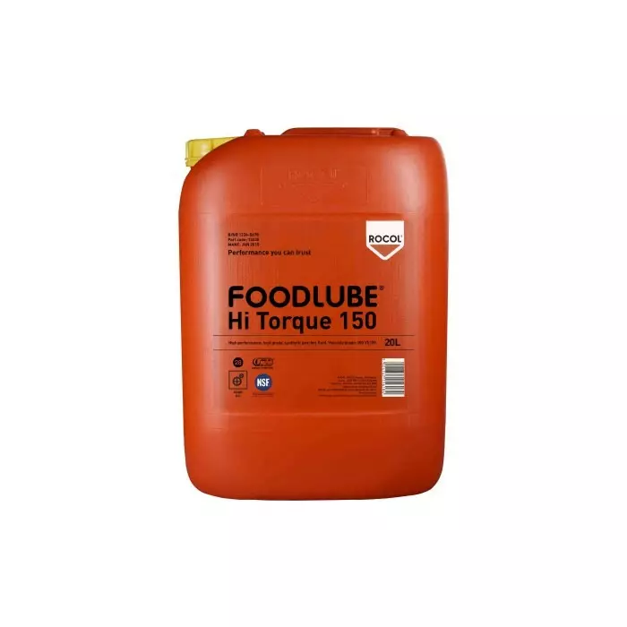 Rocol Foodlube Hi-Torque 150 PFAS Free Lubricant 20 L Can Food Safe, 15425