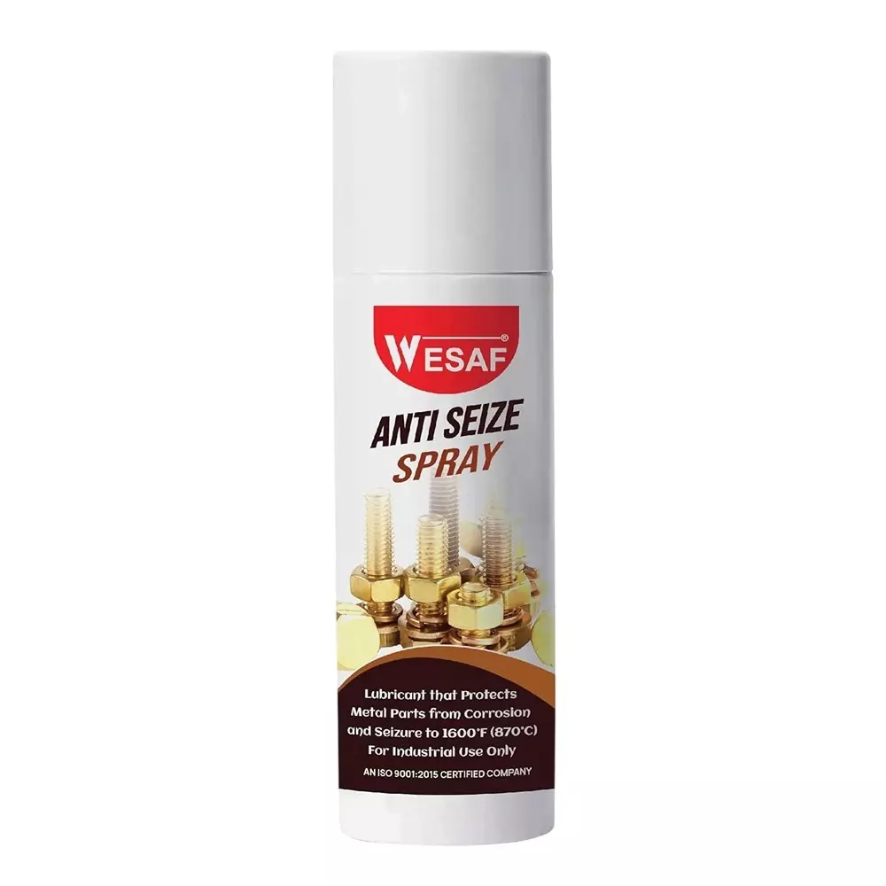 WESAF Anti Seize Spray Copper 250 ml Volume Suitable for Industrial Use on Various Metal Parts & Components