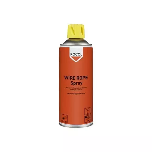 Rocol Wire Rope Spray Oil Lubricant 400 ml Aerosol, 20015