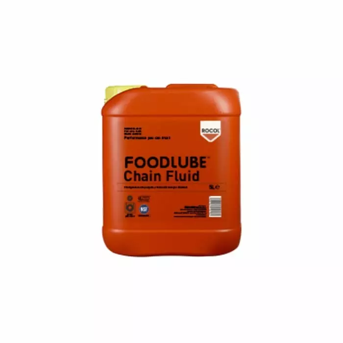 Rocol Foodlube Chain Fluid PFAS Free Lubricant 5L Can Food Safe, 15506