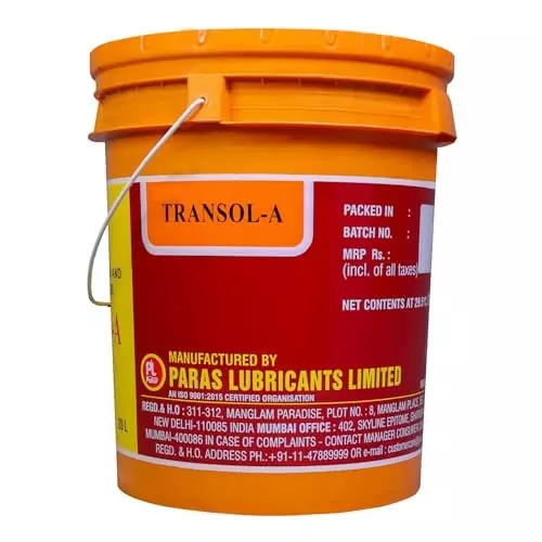 Palco Type A Suffix A Steearing Oil 20 L Capacity Transol-A Clear Red