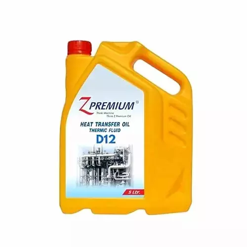 Z Premium D12 Heat Transfer Oil 5 L, 0829BSUXR3D (Pack of 3)