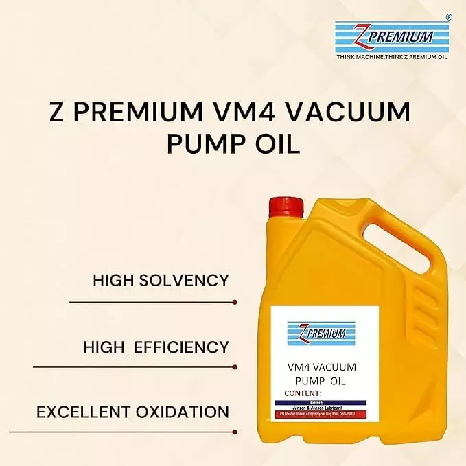 Z Premium VM4 Vacuum Pump Oil 5 L, 0811ZMUYQ5U (Pack of 2)