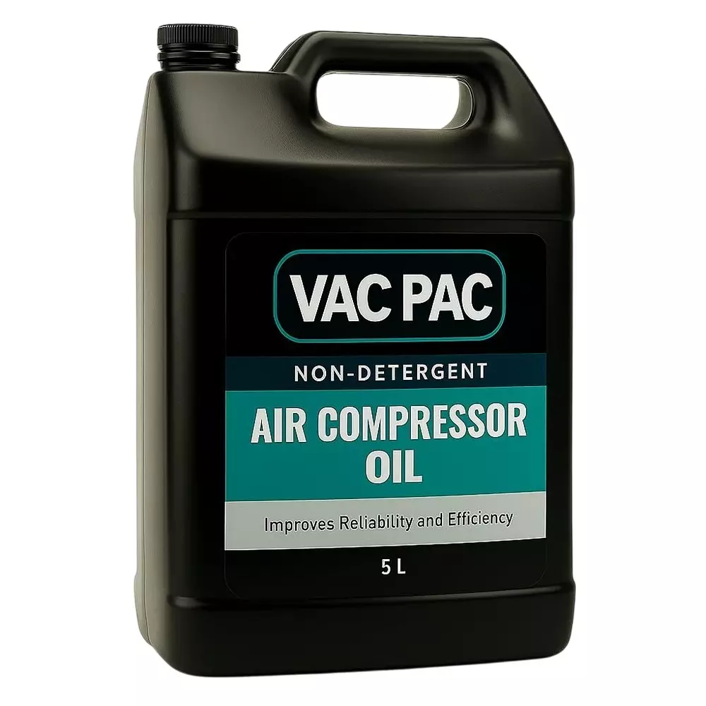 VAC PAC High Performance Non-Detergent Air Compressor Oil 5 L SAE 30