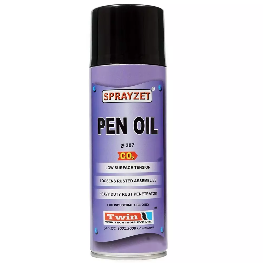 SPRAYZET Pen Oil Spray 500 ml for Industrial Use, E307