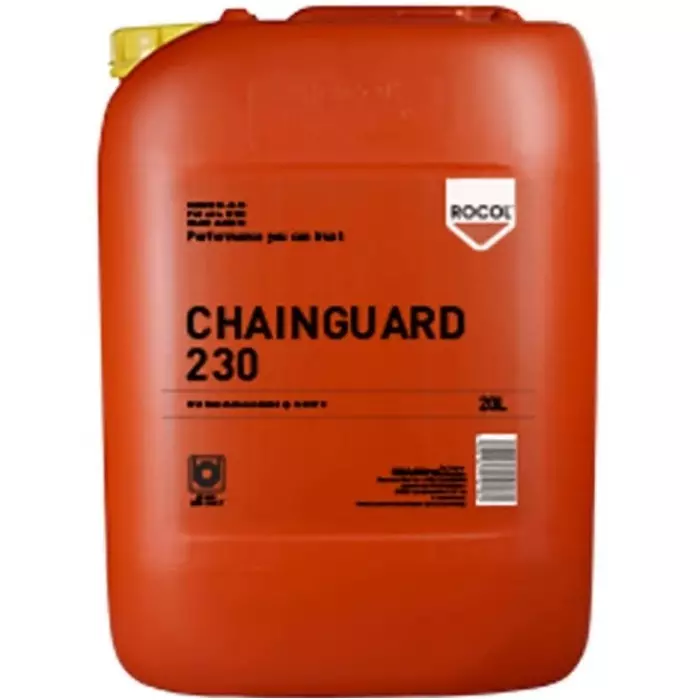 Rocol Chainguard 230 Ester Blend Lubricant 5 L Can, 22255