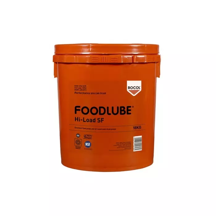 Rocol Foodlube Hi-Load SF PFAS Free Lubricant 18 Kg PailFood Safe, 15964