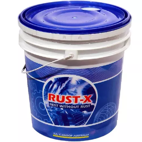 RUST-X Oil Bucket 26 L Blue for Industrial Use, CL-005 (26 LTR)
