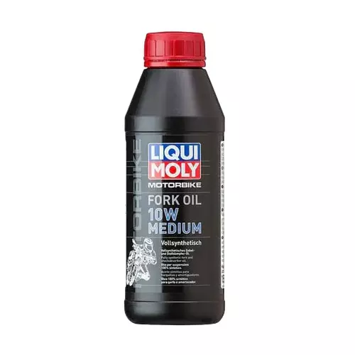 Liqui Moly Motorbike Fork Oil 10 W Medium Viscosity Grade and 500 ml Capacity, 1506